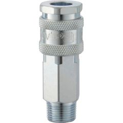 AC75EM ISO B12 Coupling Male Thread R 3/8