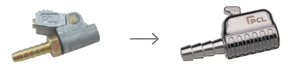 CO2 and Air Connector comparison