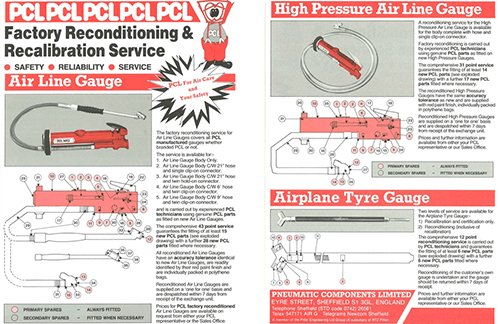 PCL Factory Reconditioning & Recalibration Service Flyer